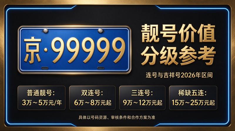 北京牌照租赁服务现场